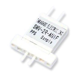 Miniaturventil 0,8mm NW - PPS + FPM - Schlauchtülle - SMA Aktor