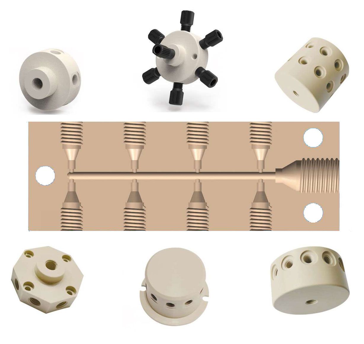 Kundenspezifische PEEK-Teile