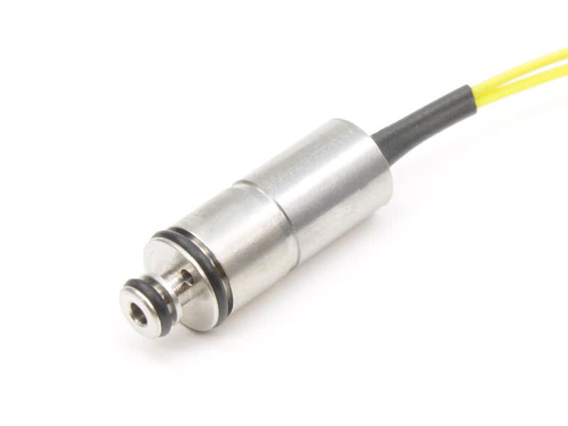 &Oslash;7,0mm Plattenanker Mikro-Magnetventil VA 204-716 0,5mm, 24VDC, FPM