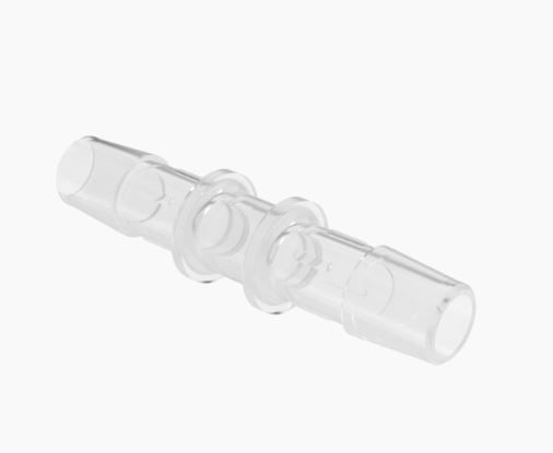 Straight Coupler 3/8 ID in Non-Animal Derived Polypropylene
