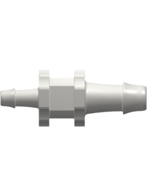 Tube to Tube Fitting Straight Through Reduction Tube Fitting with 500 Series Barbs, 3/16