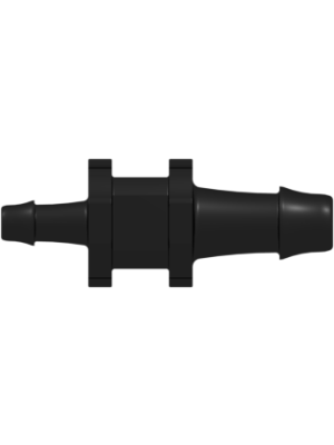 Tube to Tube Fitting Straight Through Reduction Tube Fitting with 500 Series Barbs, 3/16