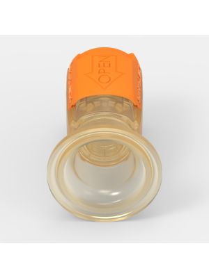 Sanitary Flange-Schnellkupplung Large (1), weiblich, offener Durchgang, 1 1/2