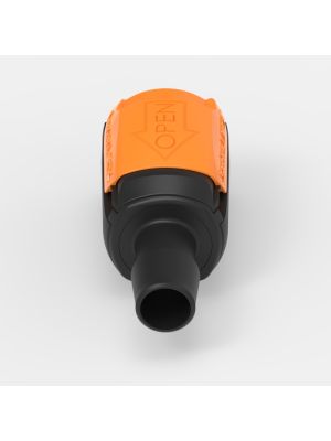 Schlauchtüllen-Schnellkupplung Large (2), weiblich, offener Durchgang, 5/8