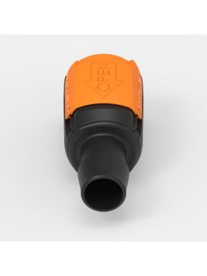 Schlauchtüllen-Schnellkupplung Large (3), weiblich, mit Ventil, 3/4
