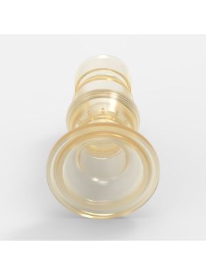 Sanitary Flange-Schnellkupplung Large (3), männlich, offener Durchgang, 1 1/2