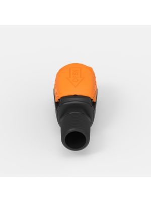 Gewinde-Schnellkupplung Medium (3), weiblich, mit Ventil, 3/8