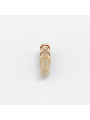 Schlauchtüllen-Schnellkupplung Micro-O (4), männlich, offener Durchgang, 1/4