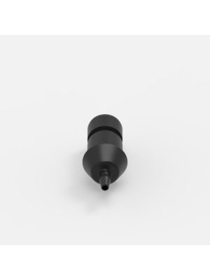 Schlauchtüllen-Schnellkupplung Small (1), männlich, offener Durchgang, 1/8