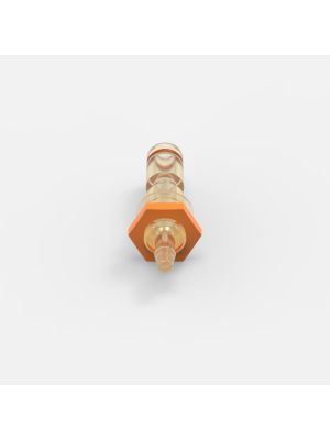 Gehäuse-Schnellkupplung Micro-O (2), männlich, offener Durchgang, 1/8