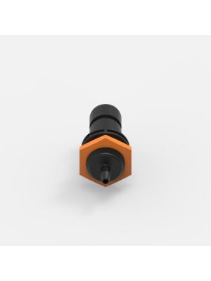 Gehäuse-Schnellkupplung Small (1), männlich, offener Durchgang, 1/8