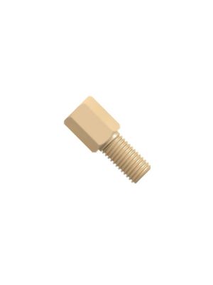 PEEK 5/16” Hex Kopf Tool-free Verbinder - 10-32 UNF konisch