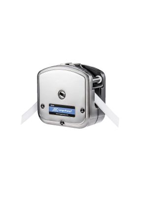 Edelstahl-Pumpenkopf max. 11 l/min - 3 Rollen - 1 Kanal - langer Shaft