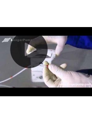 Pumpenkopf max. 48 ml/min - 6 Rollen - 4 Kanal