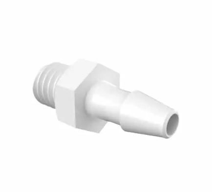 Adapter M6X1 Thread x 1/8 Barb Natural Nylon