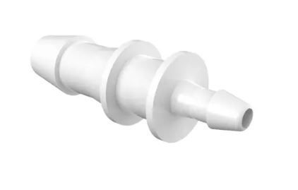 Reduction Coupler  3/16 x 3/32 Barb Polypropylene