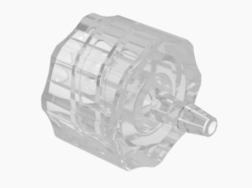 Male Luer 1/16 ID Barb in Non Animal Derived Natural Polypropylene