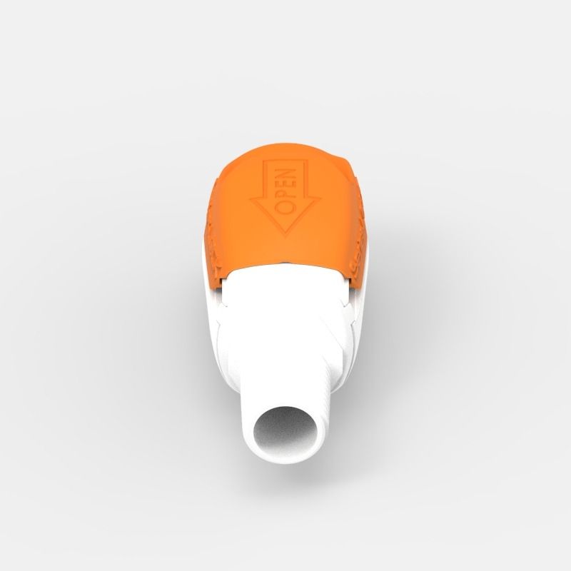 Gewinde-Schnellkupplung Medium (2), weiblich, offener Durchgang, 1/4 NPT, Acetal (AC) - Buna-N, Feder: Nicht-Metallisch