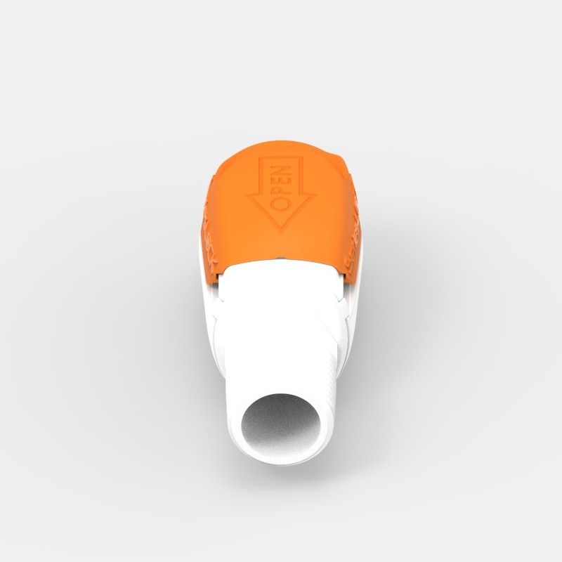 Gewinde-Schnellkupplung Medium (2), weiblich, offener Durchgang, 3/8 NPT, Acetal (AC) - Buna-N, Feder: Nicht-Metallisch