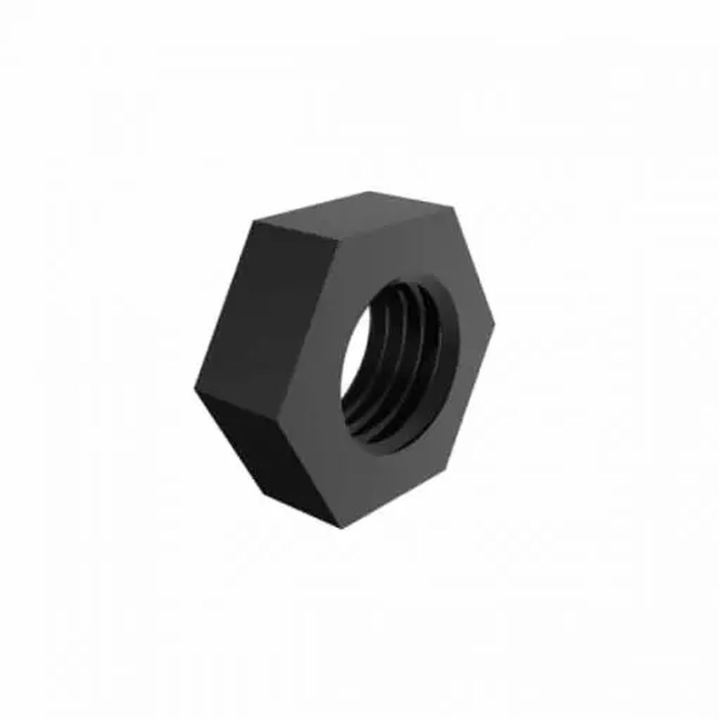 Sechskantmutter 5/16-24 UNF-Gewinde, Black Nylon