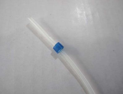 Schlauch-Stopper für 1,0mm x 1,0mm (ID x WT) - blau