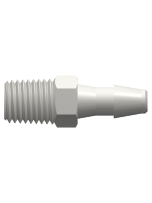 Threaded NPT Fitting 1/16-27 NPT Thread to Barb, 5/32