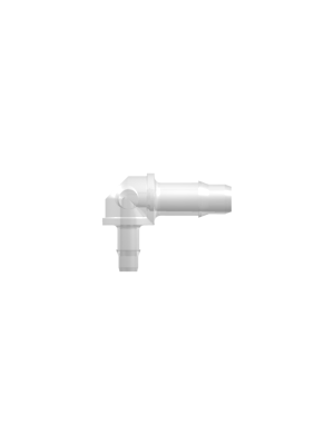 Tube to Tube Fitting Elbow Reduction Tube Fitting with Barbs, 3/32
