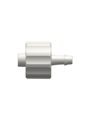 Male Luer Fitting Male Luer Integral Lock Ring to 500 Series Barb, 3/32