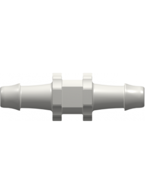 Tube to Tube Fitting Straight Through Tube Fitting with 500 Series Barbs, 5/32