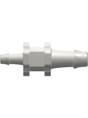 Tube to Tube Fitting Straight Through Reduction Tube Fitting with 500 Series Barbs, 3/16