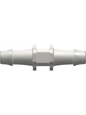 Tube to Tube Fitting Straight Through Tube Fitting with 500 Series Barbs, 5/16
