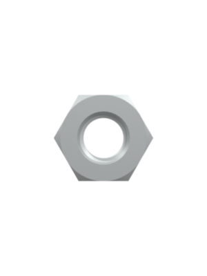 Other Fitting Panel Mount Nut 1/4-28 UNF (For use with PMS, FTLB, AND FTLLB panel mount fittings), Stainless Steel