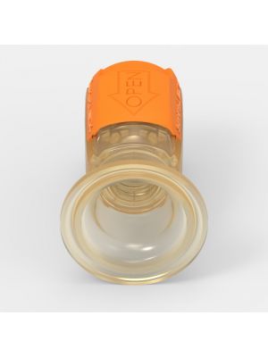 Sanitary Flange-Schnellkupplung Large (1), weiblich, mit Ventil, 1 1/2