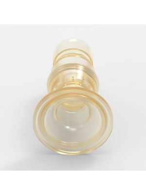 Sanitary Flange-Schnellkupplung Large (3), männlich, offener Durchgang, 1 1/2