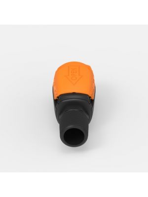 Gewinde-Schnellkupplung Medium (2), weiblich, offener Durchgang, 3/8