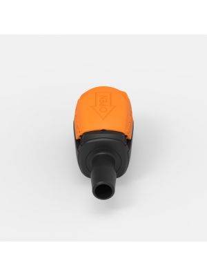 Schlauchtüllen-Schnellkupplung Medium (3), weiblich, mit Ventil, 3/8