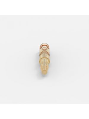 Schlauchtüllen-Schnellkupplung Micro-O (3), männlich, offener Durchgang, 3/16