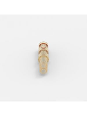 Schlauchtüllen-Schnellkupplung Micro-O (4), männlich, offener Durchgang, 1/16