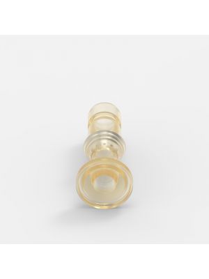 Sanitary Flange-Schnellkupplung Small (2), männlich, offener Durchgang, 3/4