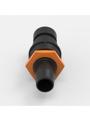 Gehäuse-Schnellkupplung Large (3), männlich, mit Ventil, 3/4