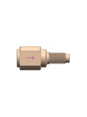 PEEK Einlass-Rückschlagventil mit O-Ring & Feder – 1/4-28 UNF