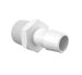 Adapter 3/4 NPT Thread x 5/8 Barb in White Polypropylene