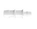 Reduction Coupler 1 ID x 5/8 ID in White Nylon