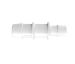 Reduction Coupler 1 ID x 3/4 ID in White Nylon