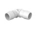 Elbow 1 Barb in White Polypropylene