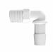 Natural Nylon Elbow 1/4 NPT x 1/2 ID