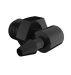 Elbow 10-32 UNF Thread x 1/16 Barb Black Nylon