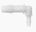 Reduction Elbow 1/4 Barb x 1/8 Barb Natural Kynar 740