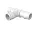White Polypropylene Tee 3/4 Barb