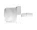 Adapter 3/4 NPT Thread x 1/4 Barb in Non-Animal Derived Polypropylene